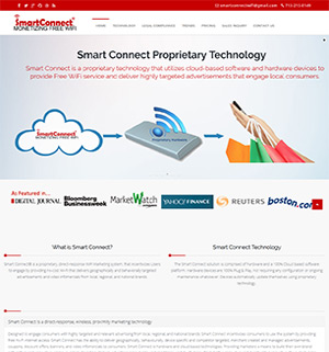 Smart Connect WiFi website by Lee Info Solutions, Kerala