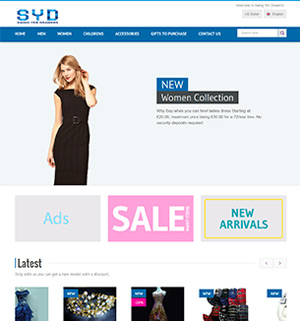 Swing Yer Drawers website by Lee Info Solutions, Kerala
